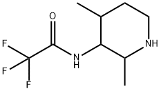 N-(2,4-dimethylpiperidin-3-yl)-2,2,2-trifluoroaceta mide Structure