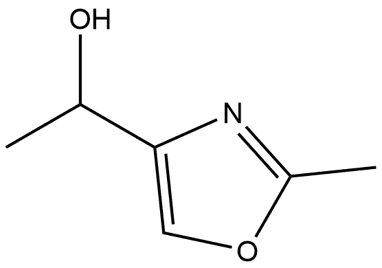 1-(2-甲基噁唑-4-基)乙-1-醇,1803595-56-3,结构式