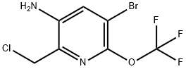 1803630-54-7 3-Amino-5-bromo-2-(chloromethyl)-6-(trifluoromethoxy)pyridine