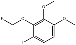 1,2-Dimethoxy-4-iodo-3-(fluoromethoxy)benzene,1803737-18-9,结构式