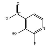 3-Pyridinol, 2-fluoro-4-nitro-,1803738-66-0,结构式