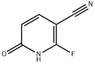 3-Pyridinecarbonitrile, 2-fluoro-1,6-dihydro-6-oxo- Struktur