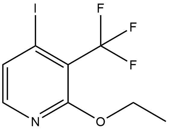 2-Ethoxy-4-iodo-3-(trifluoromethyl)pyridine Structure