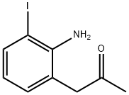 1-(2-Amino-3-iodophenyl)propan-2-one Structure