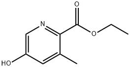 Ethyl 5-hydroxy-3-methylpicolinate Struktur