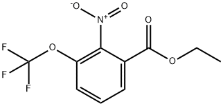 Ethyl 2-nitro-3-(trifluoromethoxy)benzoate Structure