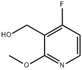 4-Fluoro-2-methoxypyridine-3-methanol Structure