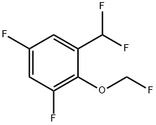 3,5-Difluoro-2-(fluoromethoxy)benzodifluoride Structure