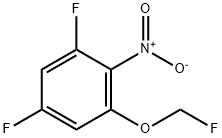 1,3-Difluoro-5-fluoromethoxy-4-nitrobenzene,1803821-15-9,结构式