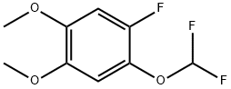 1803822-56-1 1-Difluoromethoxy-4,5-dimethoxy-2-fluorobenzene