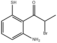 1-(2-Amino-6-mercaptophenyl)-2-bromopropan-1-one Structure