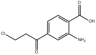 2-Amino-4-(3-chloropropanoyl)benzoic acid,1803839-40-8,结构式