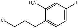 2-(3-Chloropropyl)-5-iodoaniline,1803842-12-7,结构式