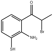 1-(2-Amino-3-mercaptophenyl)-2-bromopropan-1-one Structure