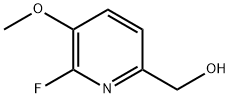 2-Fluoro-3-methoxypyridine-6-methanol Struktur