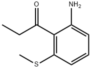 1-(2-Amino-6-(methylthio)phenyl)propan-1-one Structure