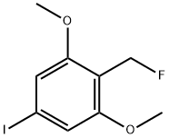 1,3-Dimethoxy-5-iodo-2-(fluoromethyl)benzene Structure