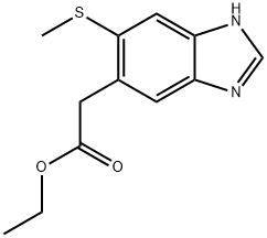 1803899-44-6 Ethyl 5-methylthio-1H-benzimidazole-6-acetate