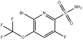 1803968-49-1 2-Bromo-5-fluoro-3-(trifluoromethoxy)pyridine-6-sulfonamide