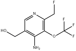 1803989-54-9 4-Amino-2-(fluoromethyl)-3-(trifluoromethoxy)pyridine-5-methanol