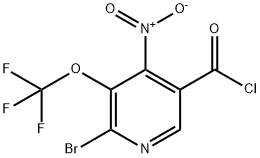 1804005-78-4 2-Bromo-4-nitro-3-(trifluoromethoxy)pyridine-5-carbonyl chloride