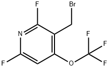 1804029-74-0 3-(Bromomethyl)-2,6-difluoro-4-(trifluoromethoxy)pyridine