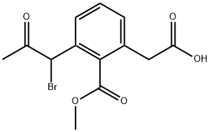 1804144-56-6 Methyl 2-(1-bromo-2-oxopropyl)-6-(carboxymethyl)benzoate