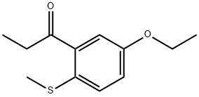 1-(5-Ethoxy-2-(methylthio)phenyl)propan-1-one Structure