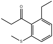 1-(2-Ethyl-6-(methylthio)phenyl)propan-1-one Structure