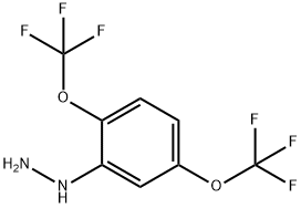 1804221-76-8 (2,5-Bis(trifluoromethoxy)phenyl)hydrazine