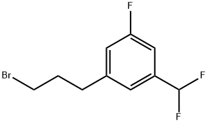 1804235-70-8 3-(3-Bromopropyl)-5-fluorobenzodifluoride