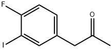 1-(4-Fluoro-3-iodophenyl)propan-2-one Structure