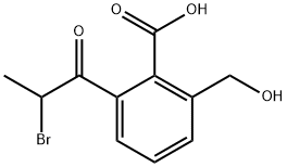 2-(2-Bromopropanoyl)-6-(hydroxymethyl)benzoic acid|