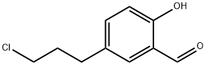 5-(3-Chloropropyl)-2-hydroxybenzaldehyde 结构式