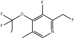 1804329-03-0 3-Fluoro-2-(fluoromethyl)-5-methyl-4-(trifluoromethoxy)pyridine