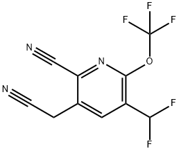 1804332-61-3 2-Cyano-5-(difluoromethyl)-6-(trifluoromethoxy)pyridine-3-acetonitrile