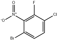 1-溴-4-氯-3-氟-2-硝基苯, 1804382-30-6, 结构式