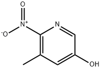 3-Pyridinol, 5-methyl-6-nitro- Struktur