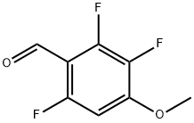 Benzaldehyde, 2,3,6-trifluoro-4-methoxy- 化学構造式