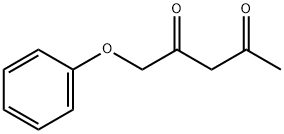 1-苯氧基-2.4-戊二酮 结构式