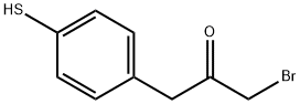 1-Bromo-3-(4-mercaptophenyl)propan-2-one,1804500-71-7,结构式