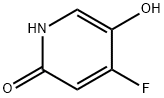 2,5-Dihydroxy-4-fluoropyridine Struktur