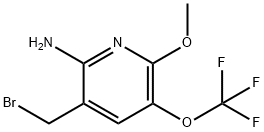 1804524-64-8 2-Amino-3-(bromomethyl)-6-methoxy-5-(trifluoromethoxy)pyridine