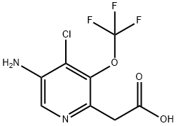 1804571-31-0 5-Amino-4-chloro-3-(trifluoromethoxy)pyridine-2-acetic acid