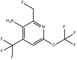 1804612-46-1 3-Amino-2-(fluoromethyl)-6-(trifluoromethoxy)-4-(trifluoromethyl)pyridine