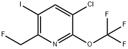 1804731-71-2 5-Chloro-2-(fluoromethyl)-3-iodo-6-(trifluoromethoxy)pyridine