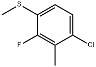 4-Chloro-2-fluoro-3-methylthioanisole 结构式