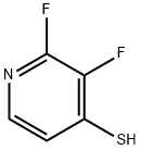 2,3-二氟吡啶-4-硫醇, 1804885-65-1, 结构式