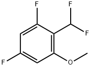 3,5-Difluoro-2-(difluoromethyl)anisole 结构式