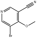 5-溴-4-甲氧基烟腈,1805020-37-4,结构式